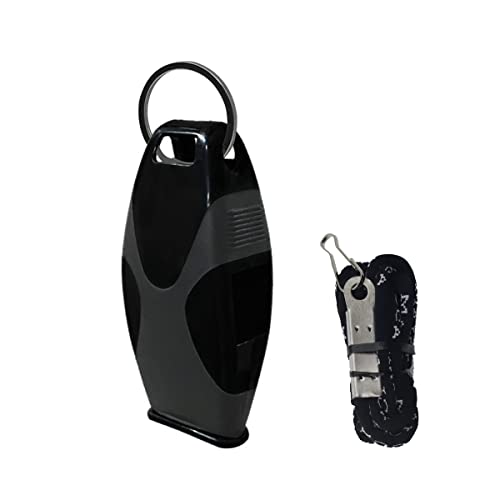 Proberos Whistle for Sports Coach,Sports Whistles with Lanyard, Whistle for Coach,Football Coach, Boxing Referee (Black) Proberos Whistle for Sports Coach,Sports Whistles with Lanyard, Whistle for Coach,Football Coach, Boxing Referee (Black)